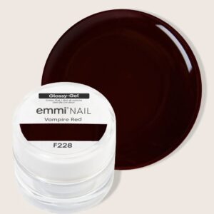 Emmi-Nail Glossy-Gel Vampire Red 5ml -F228-