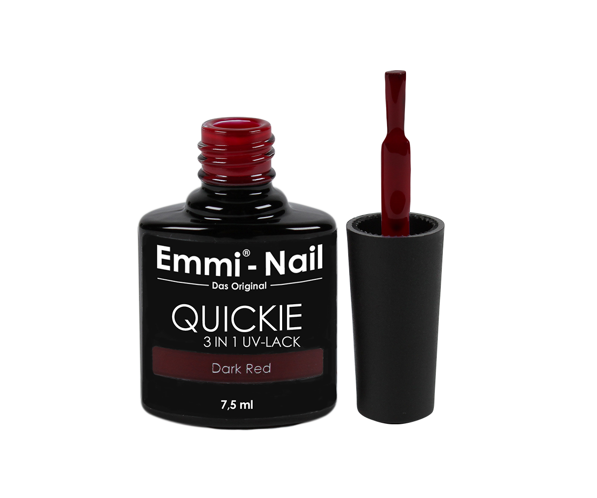 Quickie Dark Red 2 Smalto colore Dark Red 3in1 -L021- - immagine 2