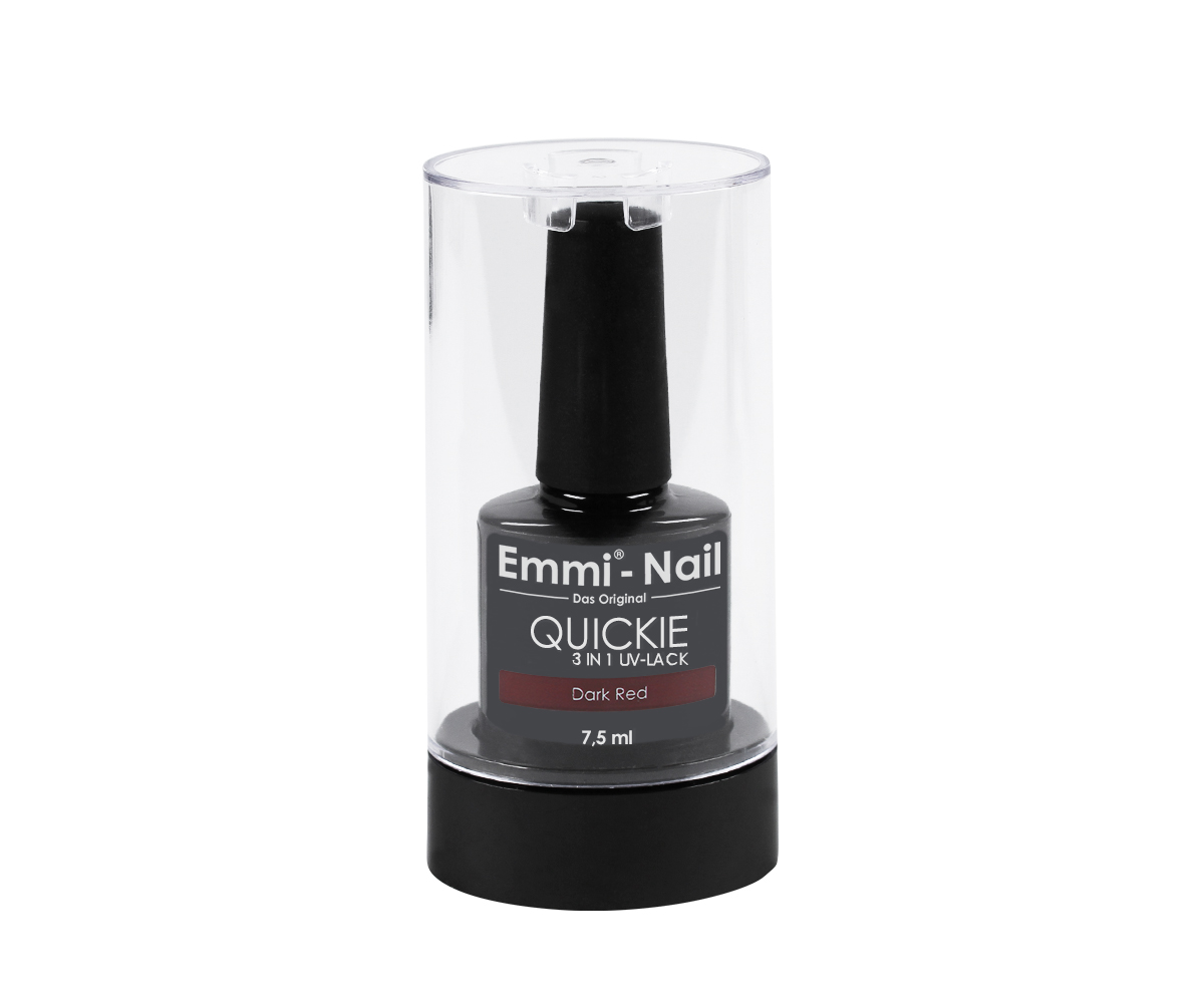 Quickie Dark Red 3 Smalto colore Dark Red 3in1 -L021- - immagine 3