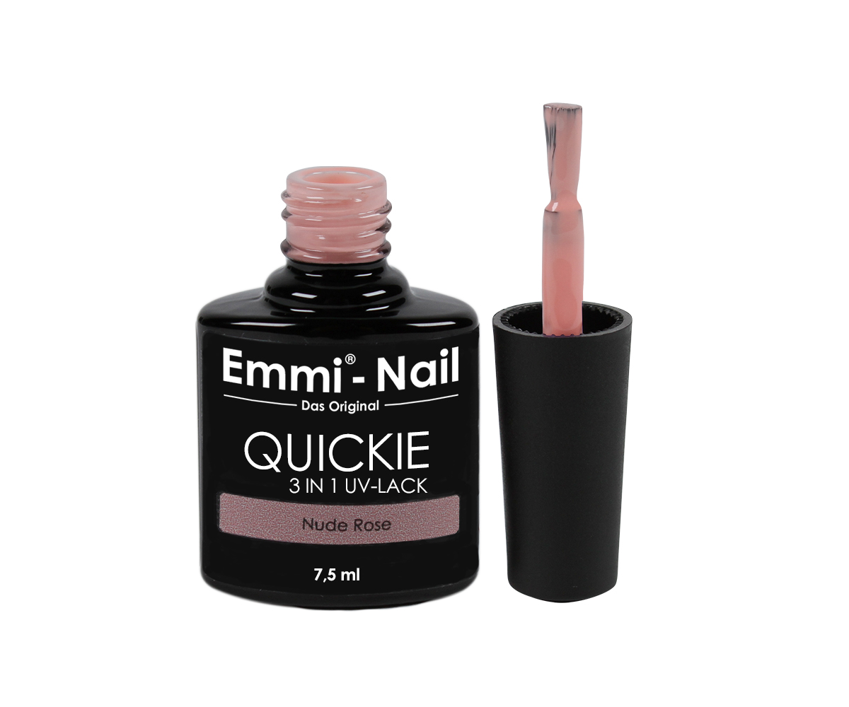 Quickie Nude Rose 2 Smalto colore Nude Rose 3in1 -L016- - immagine 2