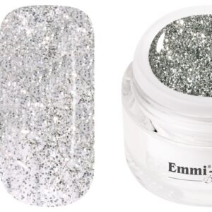 Emmi-Nail Glittergel Silver 5ml -F267-