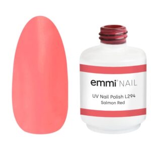 Semipermanente Emmi-Shellac/ UV-Lack Salmon Red -L294-