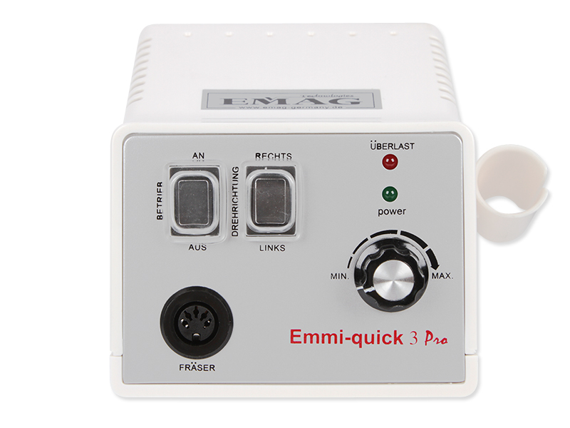 Emmi quick 3 pro Geraet Fresa per unghie professionale con pedale Emmi Quick III PLUS - immagine 2