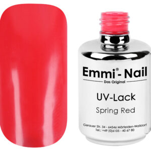 Semipermanente Emmi-Shellac/ UV-Lack Spring Red -L056-