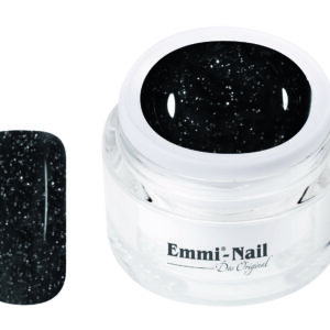 Gel unghie colore Black Glitter 5ml -F101-