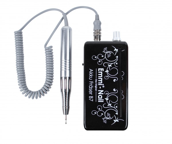 fraeser quick b7 schwarz 1 1 Fresa per unghie portatile a batteria B7 nera