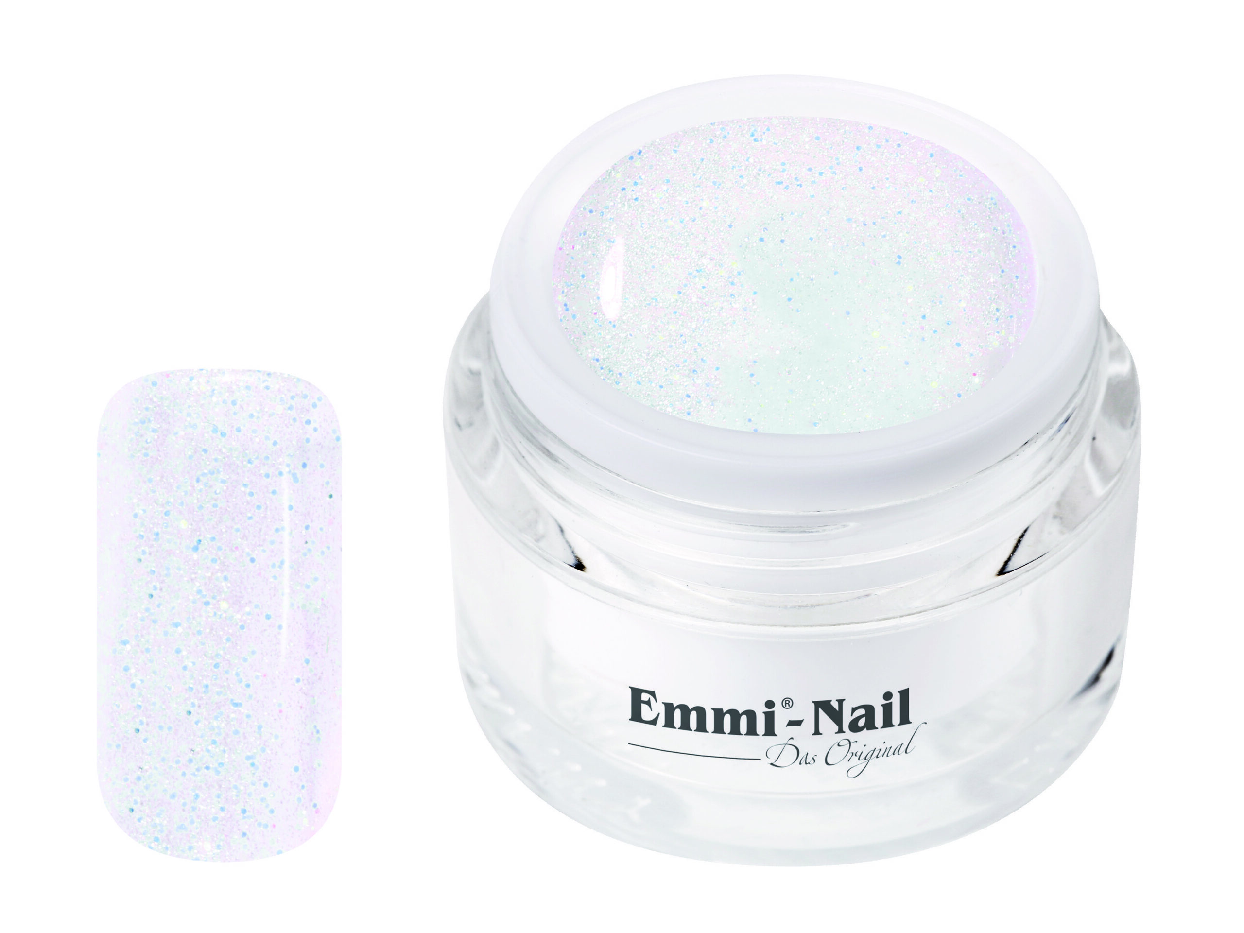 glittergel rainbow pearl glitter 211 Emmi Nail 1 scaled Gel unghie colore Rainbow Pearl Glitter 5ml -F016-
