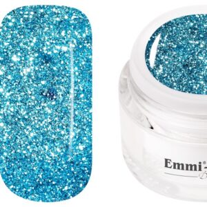 Emmi-Nail Glittergel Türkis 5ml -F274-