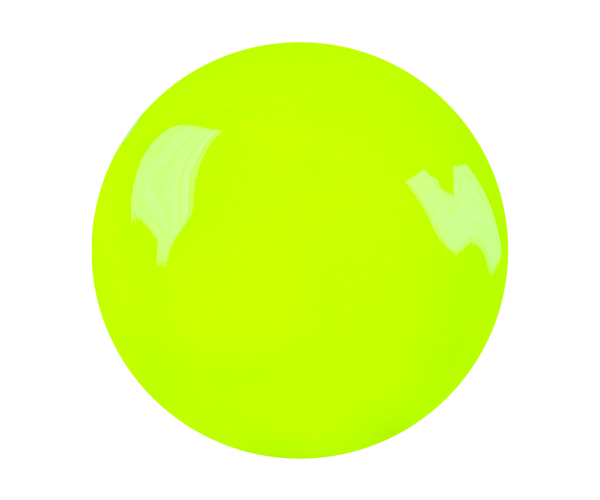 neon yellow draufsicht Gel unghie colore Neon Yellow -F338- - immagine 2