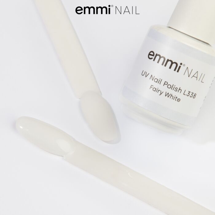 98987 fairy white Semipermanente Emmi-Shellac/ UV/LED-Lack Fairy White -L338- - immagine 4