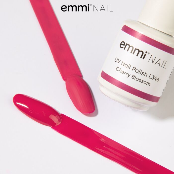 99114 cherry blossom 1 Semipermanente Emmi-Shellac/ UV-Lack Cherry Blossom -L346- - immagine 2
