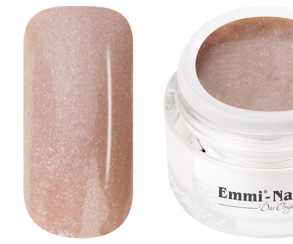 f109 emmi nail farbgel nude glimmer4 Emmi-Nail Farbgel Nude glimmer 5ml -F019-
