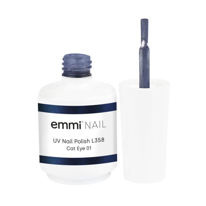 95340 cateye 01 flasche Semipermanente Emmi-Shellac/ UV-Lack Cat Eye 01 -L358- - immagine 3