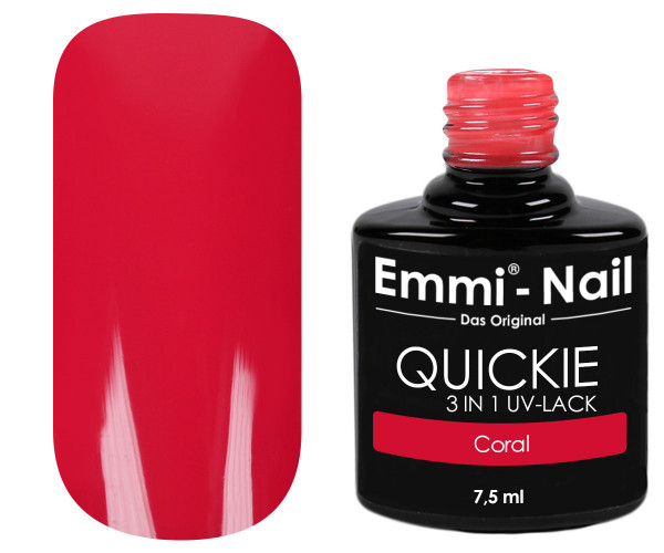 l320 coral finger Emmi-Nail Quickie Coral 3in1 -L320-