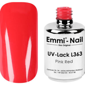 Semipermanente Emmi-Shellac/ UV-Lack Pink Red -L363-