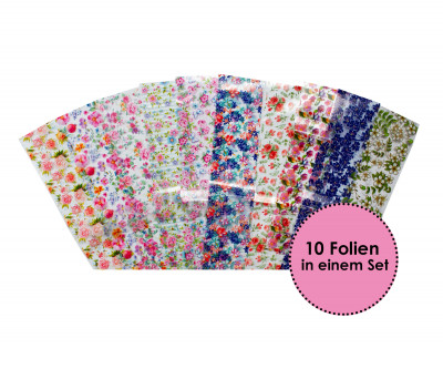 blumen 10ineinem Emmi-Nail transfer film edizione -102-