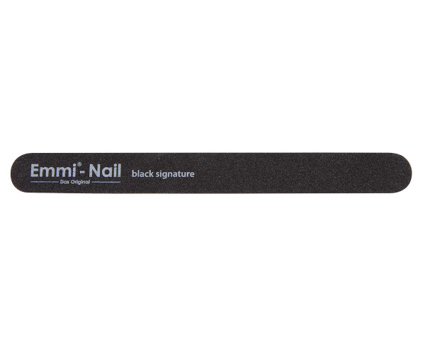 emmi nail feile black signature 1 3 Lima professionale nera 100/180 - immagine 2