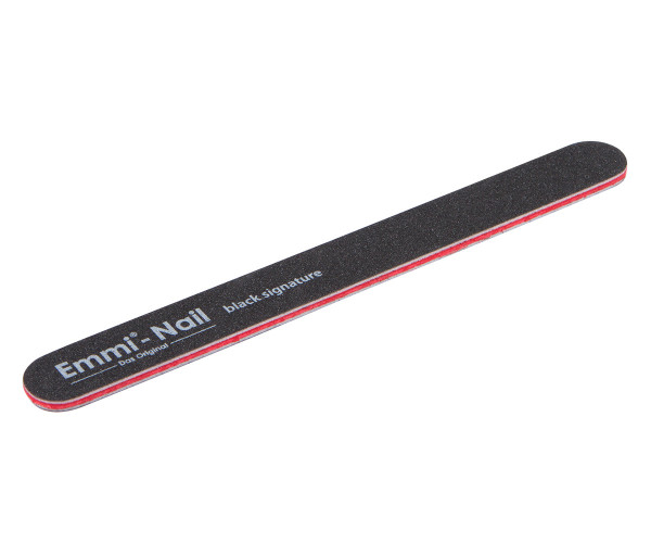emmi nail feile black signature 3 3 Lima professionale nera 100/180
