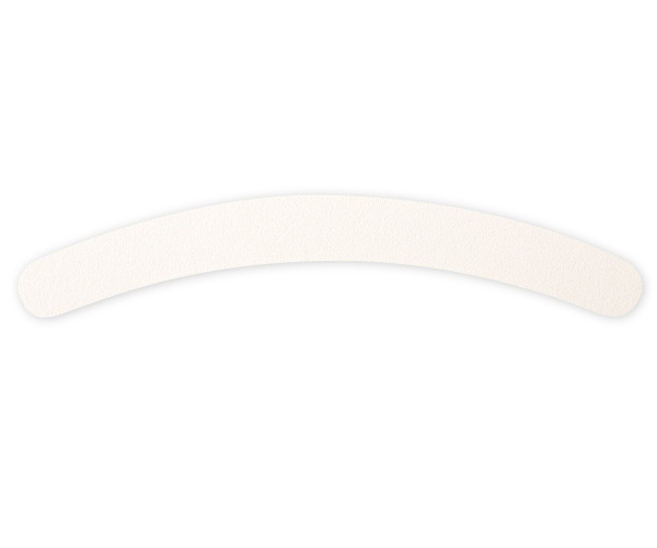 emmi nail feile white curved signature 2 Lima ergonomica curva bianca 100/180 - immagine 4