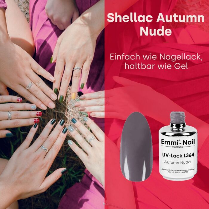 gro 95348.pt05 Semipermanente Emmi-Shellac/ UV-Lack Autumn Nude -L364- - immagine 5