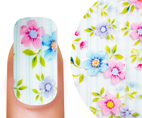 transferfolie rosablau2 Emmi-Nail transfer film edizione -102- - immagine 2