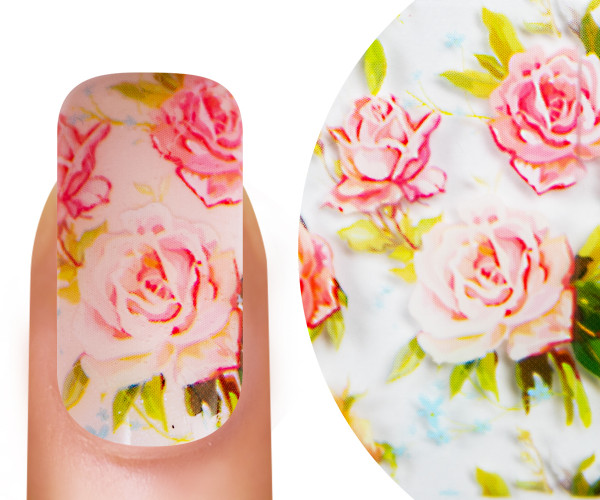 transferfolie rosarosen2 Emmi-Nail transfer film edizione -102- - immagine 4