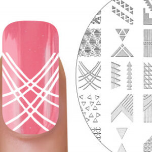 MoYou-London Stamping Stencil Holy Shapes 06