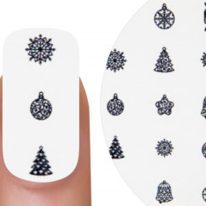 Emmi-Nail Nailsticker 3D Vintage Natale