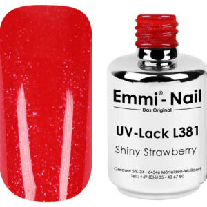 Semipermanente Emmi-Shellac/ UV-Lack Shiny Strawberry -L381-
