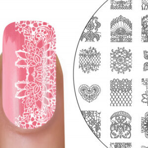 MoYou-London Stamping Stencil nuziale 06