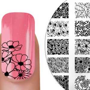 MoYou-London stencil Flower Power 20