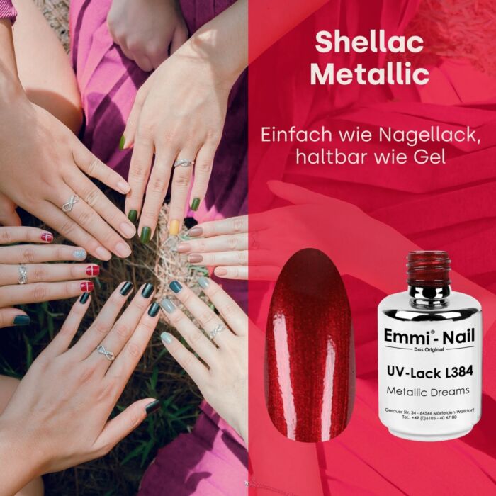 gro 95388.pt05 Semipermanente Emmi-Shellac/ UV-Lack Metallic Dreams -L384- - immagine 5