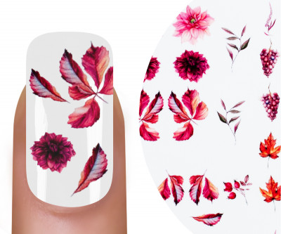 herbst 80331 Emmi-Nail watertattoo autunno 2