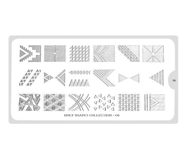 holy shapes 06 3 MoYou-London Stamping Stencil Holy Shapes 06 - immagine 2