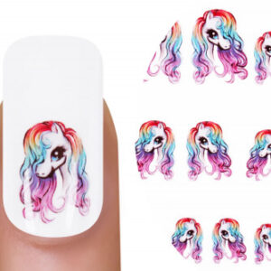 Emmi-Nail Watertattoo unicorno arcobaleno