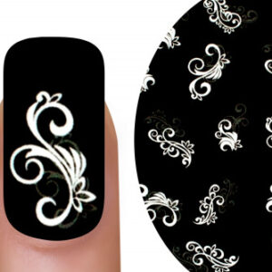Emmi-Nail 3D Tattoo Ornament bianco
