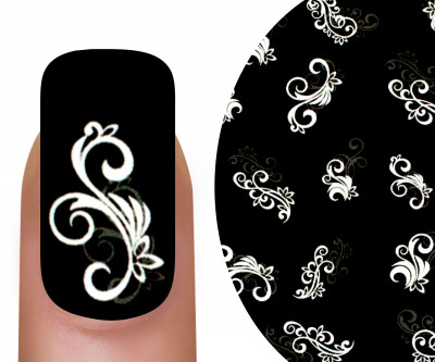 Emmi-Nail 3D Tattoo Ornament bianco