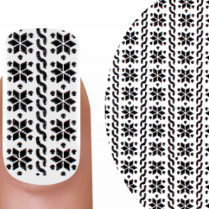 Emmi-Nail 3D Tattoo Winter nero