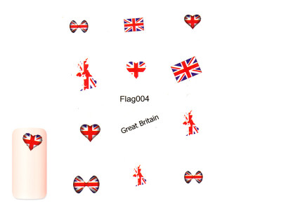 sticker em 0011 flag004 2 EM-Tattoo FLAG 004
