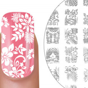 MoYou-London Stamping Stencil Tropical 02