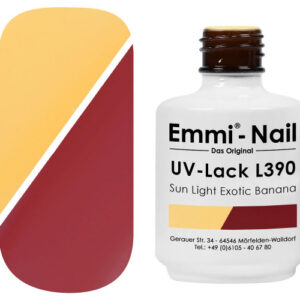Semipermanente Emmi-Shellac/ UV-Lack Sun Light Exotic Banana -L390-