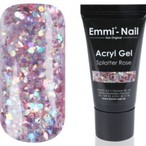 Emmi-Nail Acryl Gel Tube Splatter Rose 30g