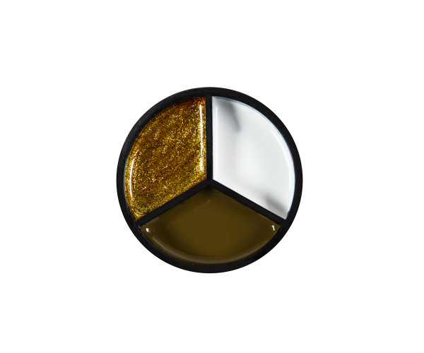 17190 amber oben Gel unghie cremoso Mini Set di 3 colori “Ambra” -F463-