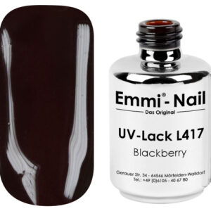 Semipermanente Emmi-Shellac/ UV-Blackberry -L417-
