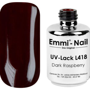 Semipermanente Emmi-Shellac/ UV-Raspberry -L418-