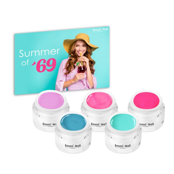 farbgel set summer of 69 1 Set Gel unghie colore "Summer of ´69" - immagine 3