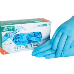 Guanti in nitrile Blue Wave Tg.S