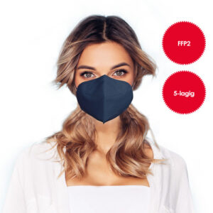 Mascherina FFP2 blu 1 pezzo