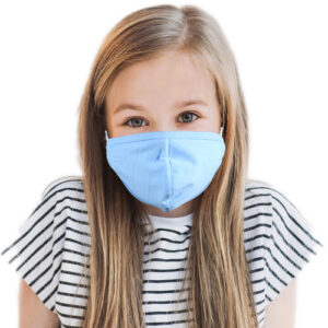 Maschera per bocca e naso per bambini Emmi blu