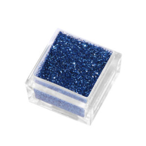 Polvere glitter azzurro